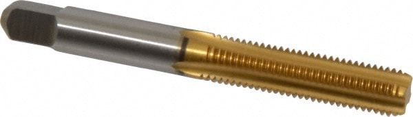 5/16-24 Bottoming RH 3B H3 TiN High Speed Steel 4-Flute Straight Flute Hand Tap