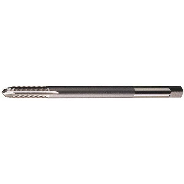 Extension Tap: 1/4-20, 2 Flutes, H3, Bright/Uncoated, High Speed Steel, Spiral Point