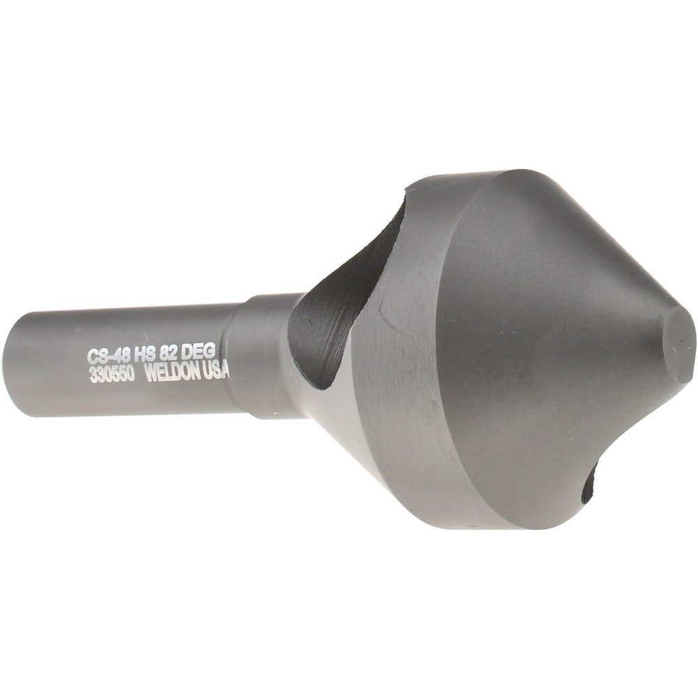 Countersink: 1-1/2" Head Dia, 82 ° Included Angle, High Speed Steel, Right Hand Cut