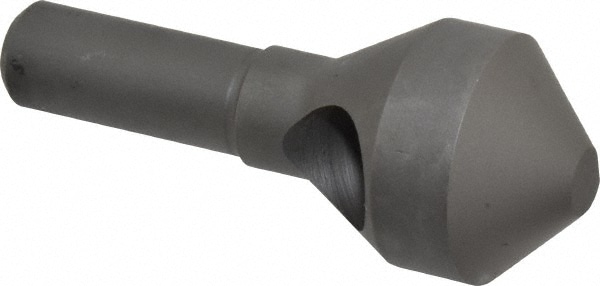 Weldon 98926-94-W 1-1/8" Head Diam, 1/2" Shank Diam, 90° High Speed Steel Countersink 