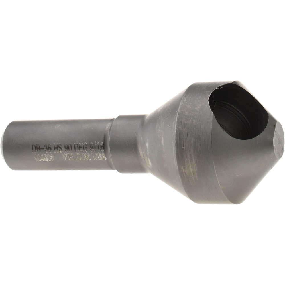 Countersink: 1-1/8" Head Dia, 90 ° Included Angle, High Speed Steel, Right Hand Cut