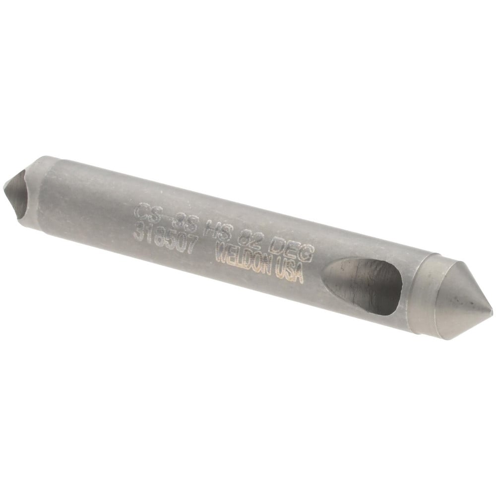 Countersink: 82 ° Included Angle, High Speed Steel, Right Hand Cut