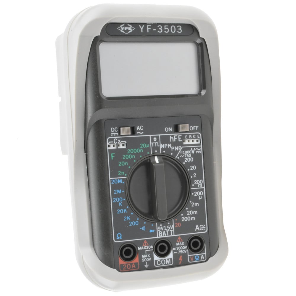 Digital Multimeter: 1,000 VDC