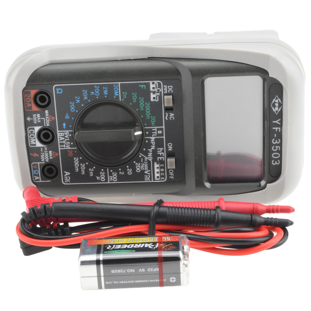 Multimeter Collection Value Collection - Digital Multimeter: 1,000 VDC | MSC Direct