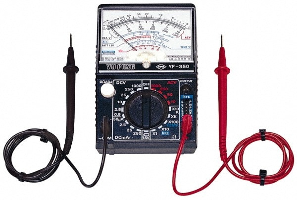 Digital Multimeter: 1,000 VAC/VDC