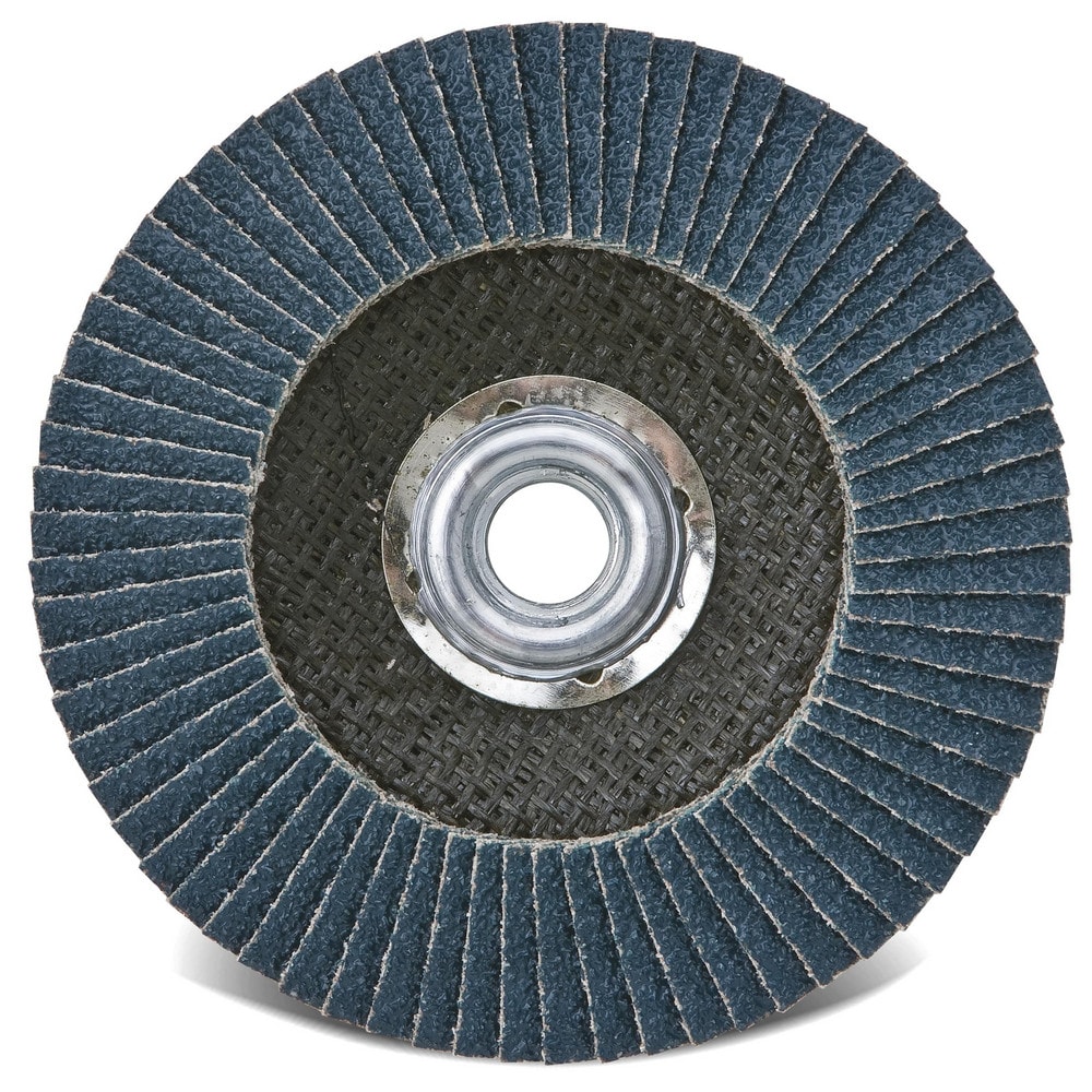 CGW Abrasives Flap Disc 41/2" Dia, 7/8" Hole, 40 Grit, Zirconia