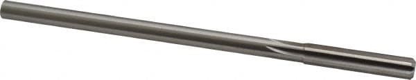 Made in USA 433-0.3135 Chucking Reamer: 0.3135" Dia, 6" OAL, 1-1/2" Flute Length, Straight Shank, High Speed Steel Image