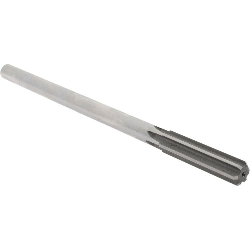 Hertel - Chucking Reamer: 0.501″ Dia, 8″ OAL, 2″ Flute Length