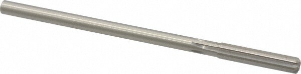 Made in USA 470-0.3105 Chucking Reamer: 0.3105" Dia, 6" OAL, 1-1/2" Flute Length, Straight Shank, High Speed Steel Image