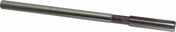 Value Collection 144429604365000 Chucking Reamer: 0.4365" Dia, 7" OAL, 1-3/4" Flute Length, Straight Shank, High Speed Steel Image