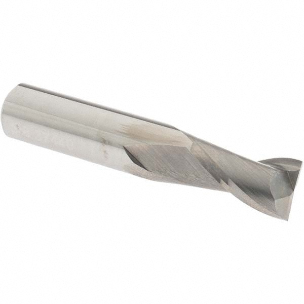 OSG 412-3750 Square End Mill: 3/8 Dia, 5/8 LOC, 3/8 Shank Dia, 2 OAL, 2 Flutes, Solid Carbide Image