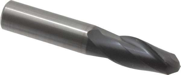 OSG 402-5000-BN11 Ball End Mill: 0.5" Dia, 1" LOC, 2 Flute, Solid Carbide Image