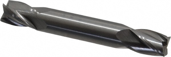 OSG 424-3750 Square End Mill: 3/8 Dia, 1/2 LOC, 3/8 Shank Dia, 2-1/2 OAL, 4 Flutes, Solid Carbide Image