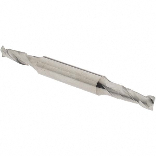 OSG 442-2500 Square End Mill: 1/4 Dia, 5/8 LOC, 3/8 Shank Dia, 3-3/8 OAL, 2 Flutes, Solid Carbide Image