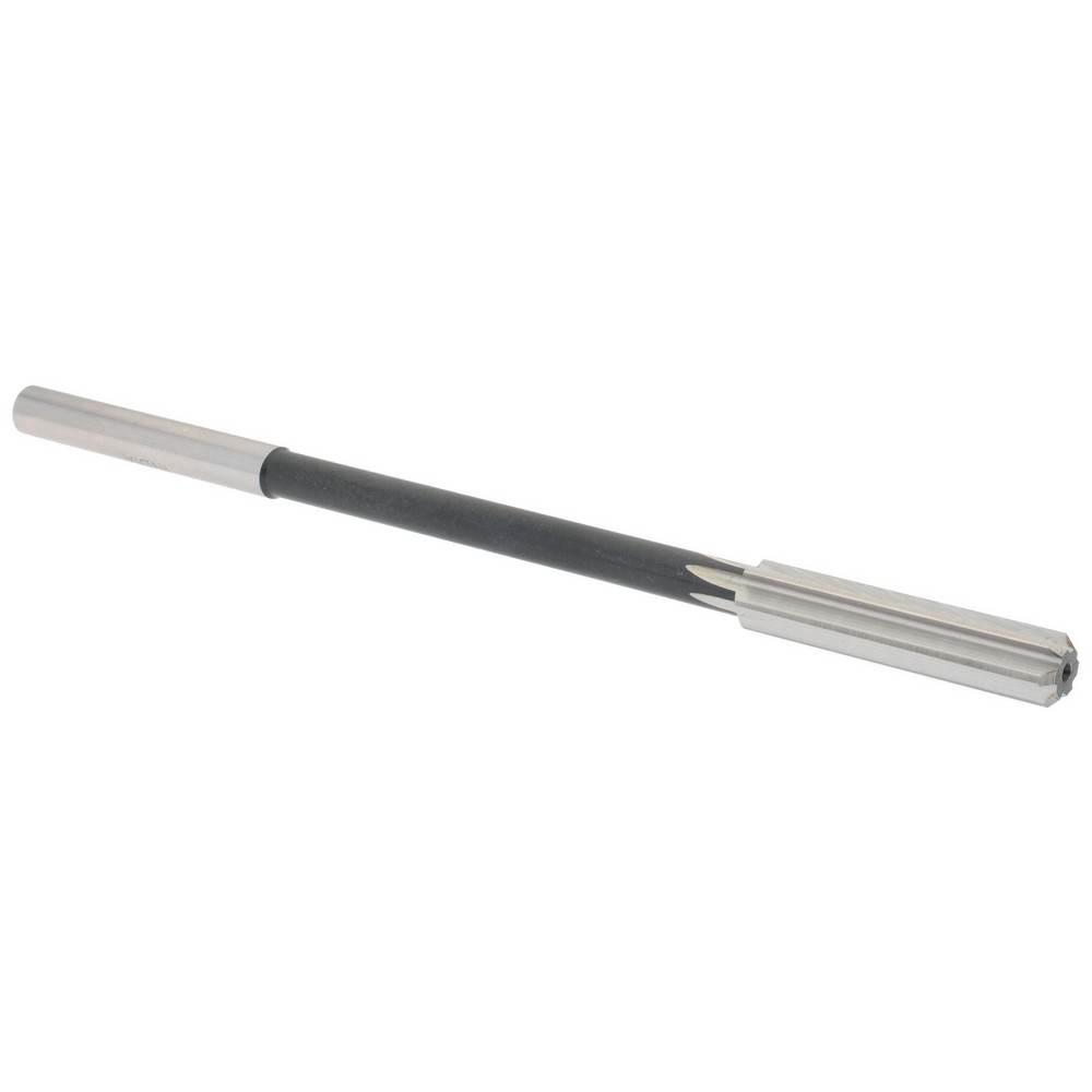 Value Collection 144429603730000 Chucking Reamer: 0.373" Dia, 7" OAL, 1-3/4" Flute Length, Straight Shank, High Speed Steel Image