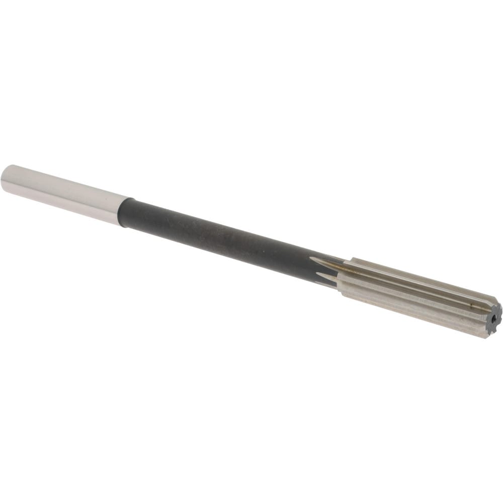 Value Collection 144429604370000 Chucking Reamer: 0.437" Dia, 7" OAL, 1-3/4" Flute Length, Straight Shank, High Speed Steel Image