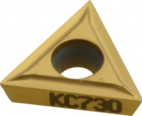 Kennametal - Turning Insert: TPMT21505LF KC730, Solid Carbide