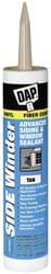 Caulk: 10.1 oz Cartridge, Tan, RTV Silicone