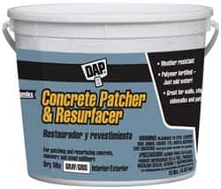 Drywall & Hard Surface Compounds; Product Type: Concrete Repair/Resurfacing ; Color: Gray ; Container Size: 5 lb ; Composition: Polymer Fortified Portland Cement ; Product Service Code: 7930