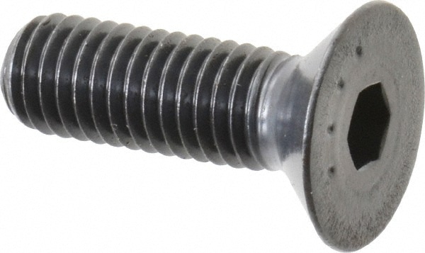 Made In Usa Flat Socket Cap Screw Grade 109 Alloy Steel Black Oxide Finish Msc Industrial 