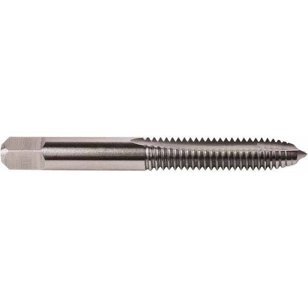 1/4"-20 H3 HIGH SPEED STEEL 2 FLUTE TiN COATED SPIRAL POINT PLUG TAP 