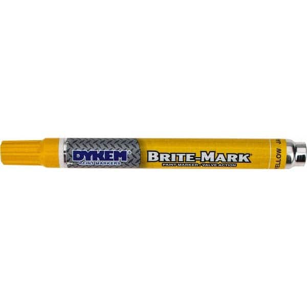Yellow BRITE-MARK Medium Tip Paint Marker 
