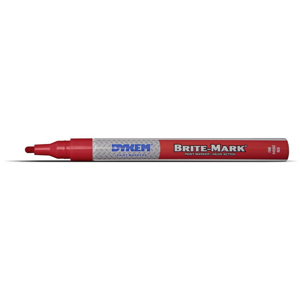Liquid Paint Marker: Red, Oil Base, Fine Tip - 1 Pc