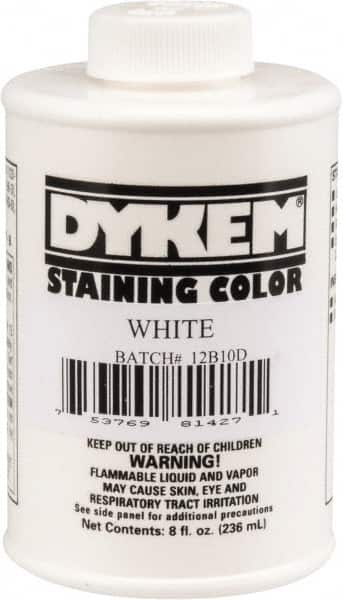 Dykem 81427 8 Ounce White Staining Color 