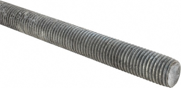 Made in USA 10650 Threaded Rod: 7/8-9, 2 Long, Low Carbon Steel Image