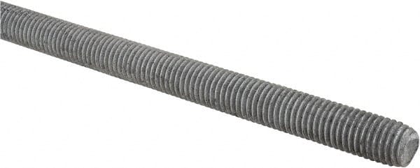 Made in USA 85136 Threaded Rod: 5/8-11, 6 Long, Low Carbon Steel 