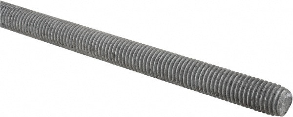 Made in USA 85136 Threaded Rod: 5/8-11, 6 Long, Low Carbon Steel Image