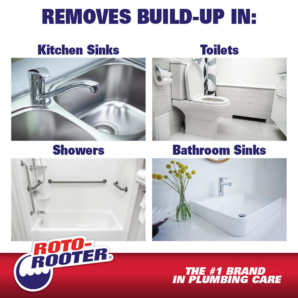 Roto Rooter RotoRooter BuildUp Remover is a professional strength