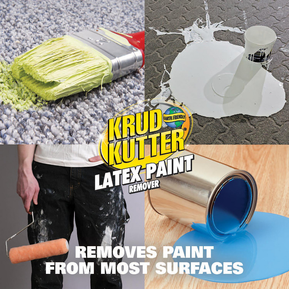 Krud Kutter Krud Kutter Latex Paint Remover removes fresh or dried