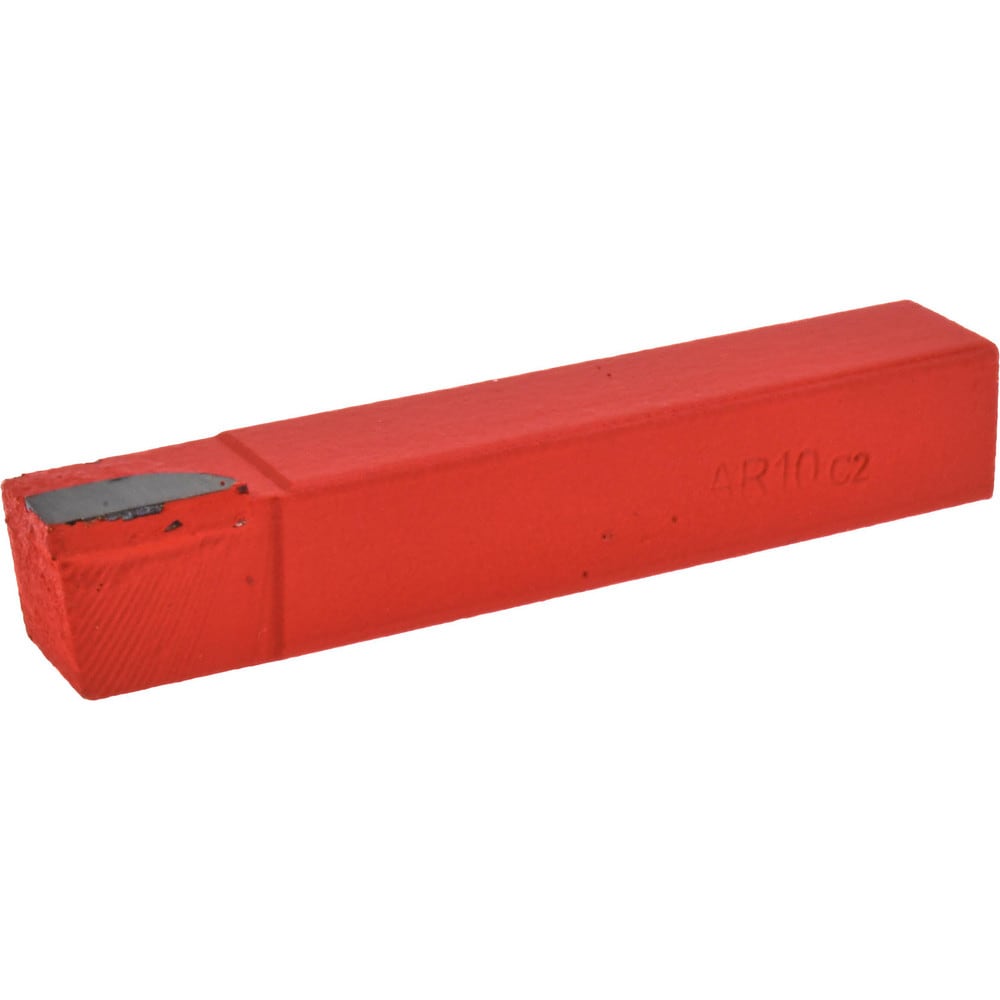 Single-Point Tool Bit: AR-10, 5/8" Shank Height, 5/8" Shank Width, C2 Solid Carbide Tip, Right Hand