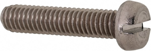 Value Collection MASLM00350016CP Machine Screw: Fillister Head, Slotted Image