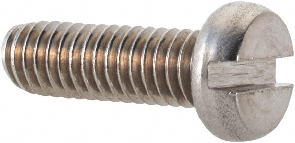 Value Collection MASLM0040012CP Machine Screw: Fillister Head, Slotted Image