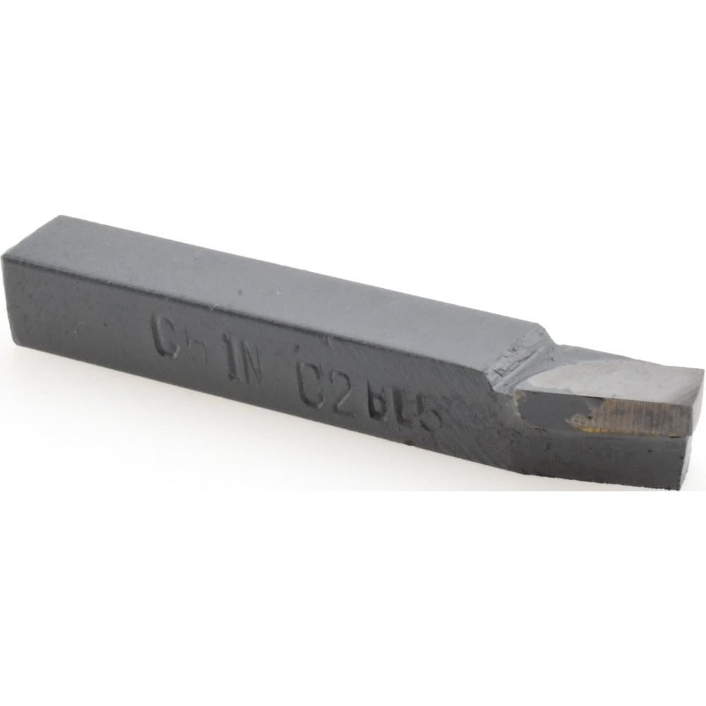 Single-Point Tool Bit: BL-5, 5/16" Shank Height, 5/16" Shank Width, C2 Solid Carbide Tip, Left Hand