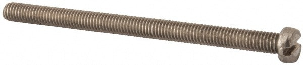 Value Collection MASLM0060090CP Machine Screw: Fillister Head, Slotted Image