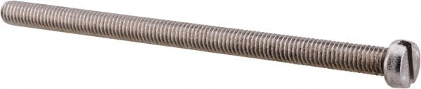 Value Collection MASLM0060100CP Machine Screw: Fillister Head, Slotted Image