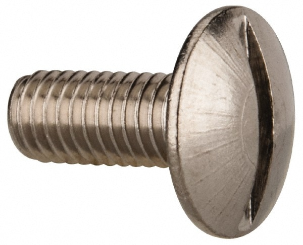 Oval Head Slotted Metric Machine Screws