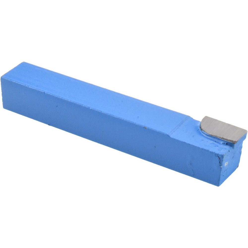 AL4 C6 Left-Hand Turning Tool Bit - 1/4 Inch Shank, Carbide Tipped, Made In USA, For Lathe And Metalworking