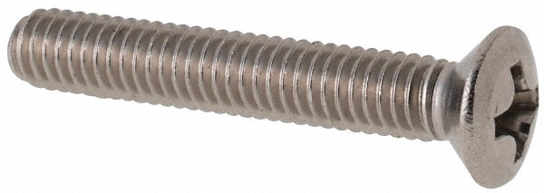 Value Collection MAPOM0040025CP Machine Screw: Oval Head, Phillips Image