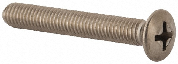Value Collection MAPOM0050035CP Machine Screw: Oval Head, Phillips Image