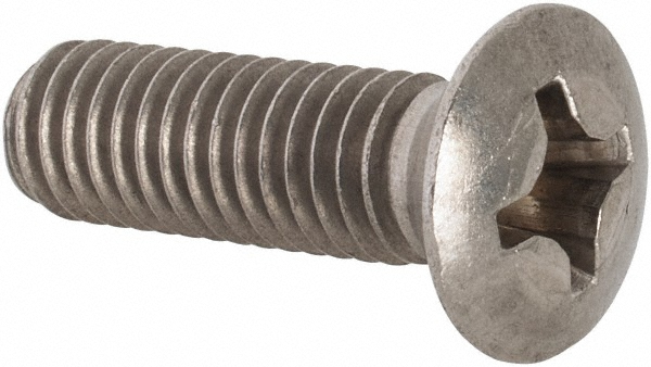 Value Collection MAPOM0060020CP Machine Screw: Oval Head, Phillips Image