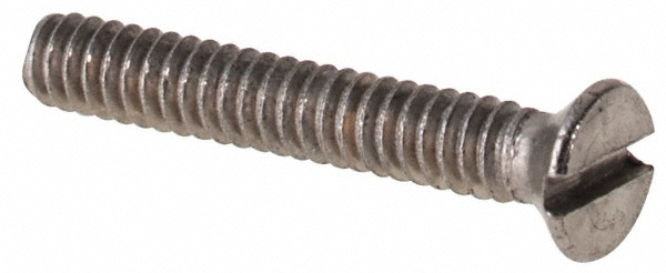 Value Collection M4SFM00160010CP Machine Screw: Flat Head, Slotted Image