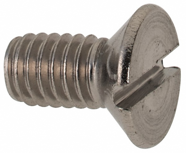 Value Collection M4SFM0040008CP Machine Screw: Flat Head, Slotted Image