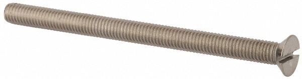 Value Collection M4SFM0050070CP Machine Screw: Flat Head, Slotted Image