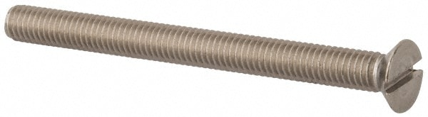 Value Collection M4SFM0060070CP Machine Screw: Flat Head, Slotted Image