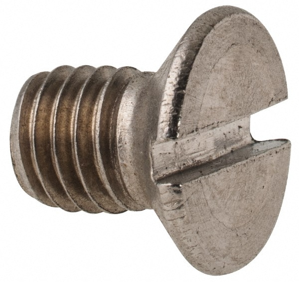 Value Collection M4SFM0080012CP Machine Screw: Flat Head, Slotted Image