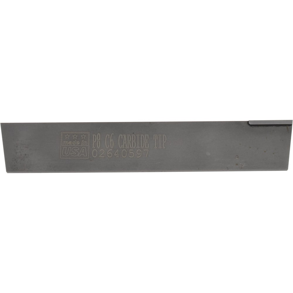 Cutoff Blade: Parallel, 3/16" Wide, 1-1/8" High, 6-1/2" Long